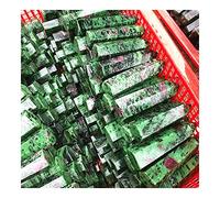 home decoration Natural Ruby Zoisite Quartz Crystal Obelisk Point Epidote Gemstone Wand 500-1500g Room Decoration (Size : White)