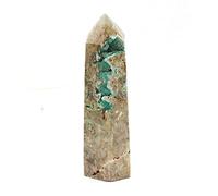 home decoration Natural Stone Crystal Point Wand Green th Stone Ore 1 Piece Beautiful Crystal