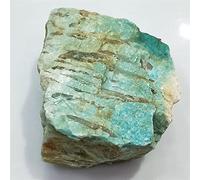 home decoration Natural Stone Original Amazonite Stone Reiki Quartz Crystal Rough Specimen Home Decor (Color : 200-250g)