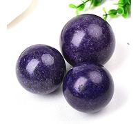 home decoration Natural Stone Spherical Stone Home Decoration Exquisite Souvenir,ball2,200-300g (Color : Ball 1, Size : 300-400g)