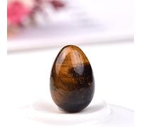 home decoration Natural StoneYoni Egg Jade Crystal Ball Women,Deep Blue,1pcs (Color : Deep Blue, Size : 1pcs)