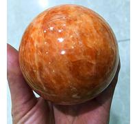 home decoration Natural Sun Stone Crystal Ball Home Decoration Room Decoration Beautiful Crystal (Size : 200-250g)