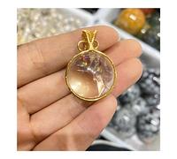 home decoration Natural White Crystal Rainbow gem Ball Pendant Reiki Gift 1pc Great Choice for Home Decoration (Size : 1pc)