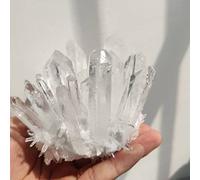 home decoration Natural White CrystalCluster Decoration Stone Column Point,800-1000g (Size : 800-1000g)