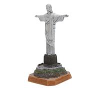 Home Decoration Ornament Sculpture Decoration Statue - Art Statue - Christ The Redeemer Statue Resin Handicraft Sculpture Landmark Building In Rio De Janeiro, Brazil Miniature Models Souvenirs Collect