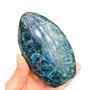 home decoration Polished Natural Quartz Blue Stone Display for Decorative 500g-1100g 1pc Suitable for Home Draw (Color : 1pc 810g-950g)