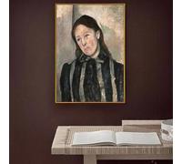 Home Decoration Print Canvas Art Wall Pictures for Living Room Poster Canvas Printings Paintings French Paul Cezanne 70x100cm Frameless