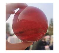 home decoration Quality Melting Quartz Crystal Stones and Crystals Ball Beautiful Yellow red Blue Quartz Crystals Beautiful (Size : Red)