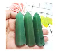 home decoration Quartz pointnatural Crystal Wand Green donglingyu Stone Tower Reiki Room Decoration