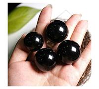 home decoration Sculpture Sculpture Crystal Ball 10pcs Natural Black Obsidian Sphere Large Crystal Ball Stone Statues