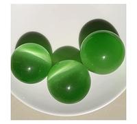 home decoration Sculpture Sculpture Crystal Ball 3.8cm 1pc Green Eye Opal Stone Ball Natural Quartz Crystal Sphere Ball Stone for Decoration Gift Statues