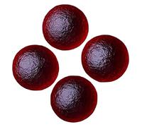 home decoration Sculpture Sculpture Crystal Ball 38mm Red Moldavite Czech Meteorite Impact Glass Sphere Ball Natural Rough Stone Bead Crystal Stone Statues