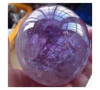 home decoration Sculpture Sculpture Crystal Ball Natural Amethyst Ball Quartz Sphere Big Pretty Crystal Ball Purple Stone Statues