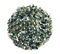 home decoration Small Green Stones Polished River For Ornamental Plants Aquarium Gravel Stones For Potted Plants Succulents Bonsai Terrarium Fairy Garden DIY Project 100g Outdoor Stone Decorations