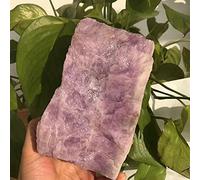 home decoration Stone Beautiful Purple phosphorous ash Stone Natural Gift Balance Gemstone Decoration Crystal (Size : 560 580g)