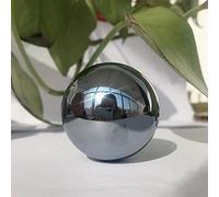 home decoration Stone Beautiful Titanium Hertz Ball Reiki Ornaments Balance Gemstone Decoration Crystal (Size : 25mm)
