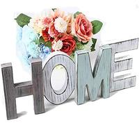 Home Decorative Wooden Letters, Decorative Wooden Sign Idyllic Standing Word Decoration, Wooden Home Sign Wall Decoration Home Decoration Letters Country House Decoration