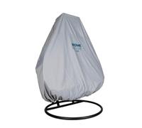 HOME DELUXE Garden Furniture Protective Cover Rain Cover Twin - Light Grey | Diameter 232 cm, Cover for Garden Furniture, Tarpaulin