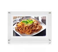 Home desktop display, digital photo frame, acrylic transparent video player, high-definition dynamic electronic photo album to display beautiful moments (Size : 7 inch)