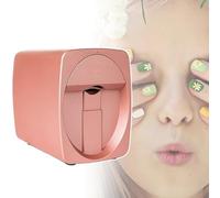 Home Desktop Nail Technology Machine, Customizable Automatic Nail Art Printer, Small Rechargeable Nail Painting Tools,RoseGold