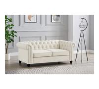Home Detail Chester 2 Seater Sofa in Cream Home Detail Cream