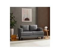 Home Detail Dale 2 Seater Sofa in Dark Grey Home Detail Dark Grey