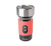 Home Detail Electric Cold Brew Coffee Maker on the Go Portable Cold Brew Maker with Drinking Glass Portable Coffee Maker, Ice Coffee Maker (Red)