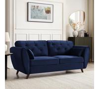 Mona Sofa - Blue Velvet / 3