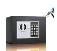 Home Digital Safe Electronic Cabinet Cash Box, Steel Construction Money 4.6L Small Safe Box for Home, Boxes with Two Keys, High Security Safe Homes Office Money Cash Steel Safe for Homes Office