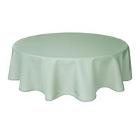 Home Direct Quality Round Fabric Tablecloth Table Cover 140cm 55" Sage Green