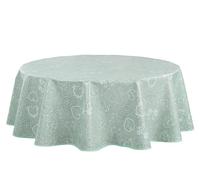 Home Direct Round Oilcloth PVC Wipe Clean Tablecloth Table Cover 140cm 55" Sage Green