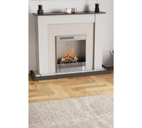Home Discount Fire Vida Fire Fender Fireplace Surround Adjustable 890 - 1410 mm in Black Home Discount Black