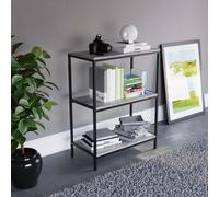 Home Discount Vida Designs Brooklyn 3 Tier Bookcase 780 x 600 x 300 mm in Grey Home Discount Grey
