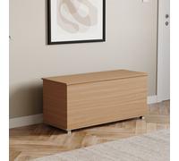 Home Discount Vida Designs Leon Versatile Storage Ottoman Bedroom Furniture in Brown Home Discount Brown