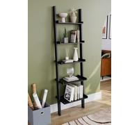 Home Discount Vida Designs York 5 Tier Ladder Bookcase Storage 1890 x 560 x 325 mm in Black Home Discount Black