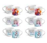 Home Disney Frozen Jumbo Porcelain Mugs 400cc Mugs Breakfast Princess Anna Elsa
