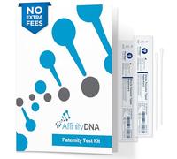Home DNA Paternity Testing Kit - 99.99% Accurate Swab Test - 21 Loci Paternity DNA Test for Father and 1 Child - Results in 4 Working Days - DNA Sample Collection Kits from AffinityDNA