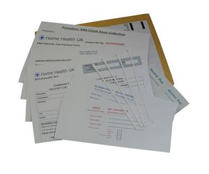 Home DNA Test Kit Test Paternity Father Child 9999 Accuracy Postal Lab Pack
