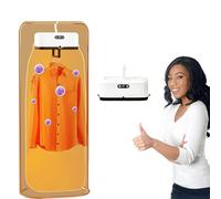Home Dryer, Intelligent And Portable, Small Foldable, 360 Cycle Heating, Intelligent Constant Temperature, Digital Touch Screen, Suitable For Home Or Business Travel Use (White)