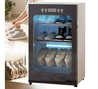 Home Drying Shoes Cabinet 3-Tier, Dormitory Electric Shoe Dryer, Deodorization Drying Care Machine, Circulation Hot Air PTC Heating & Automatic Unattended Drying, for Shoes/Boots/Hats