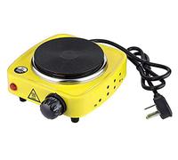 Home Electrothermal Furnace 500W Electricity Heating Tea Stove Mini Tea Maker Coffee Heating Furnace (Yellow)