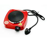 Home Electrothermal Furnace 500W Electricity Heating Tea Stove Mini Tea Maker Coffee Heating Furnace (Red)