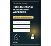 Home Emergency Preparedness Workbook: Outage, Food, Water, Power, and Household Safety Plans for Calm Readiness