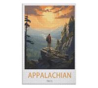 Home Entertainment, Appalachian Trail,Adults 1000 Piece Jigsaw Puzzle- Christmas,52x38,paper puzzle ,AA-543
