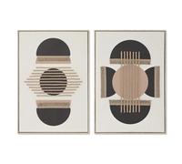 Home ESPRIT 3D Boho Picture 63 x 4.2 x 93 cm (2 Units)