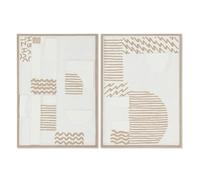 Home ESPRIT Abstract Urban Picture 50 x 3 x 70 cm (2 Units)