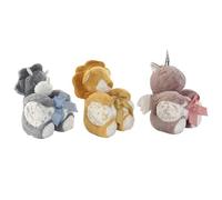 Home ESPRIT Baby Gift Set Yellow Blue Pink Polyester (3 Units)