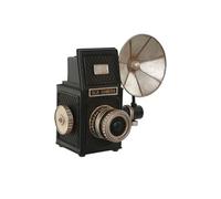 Home ESPRIT Black Silver Vintage Camera Ornament 26 x 16 x 24 cm