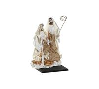 Home ESPRIT Christmas Nativity Scene White Gold 27 x 24 x 40 cm