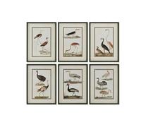 Home ESPRIT Cottage Birds Picture 40 x 2.5 x 54 cm (6 Units)
